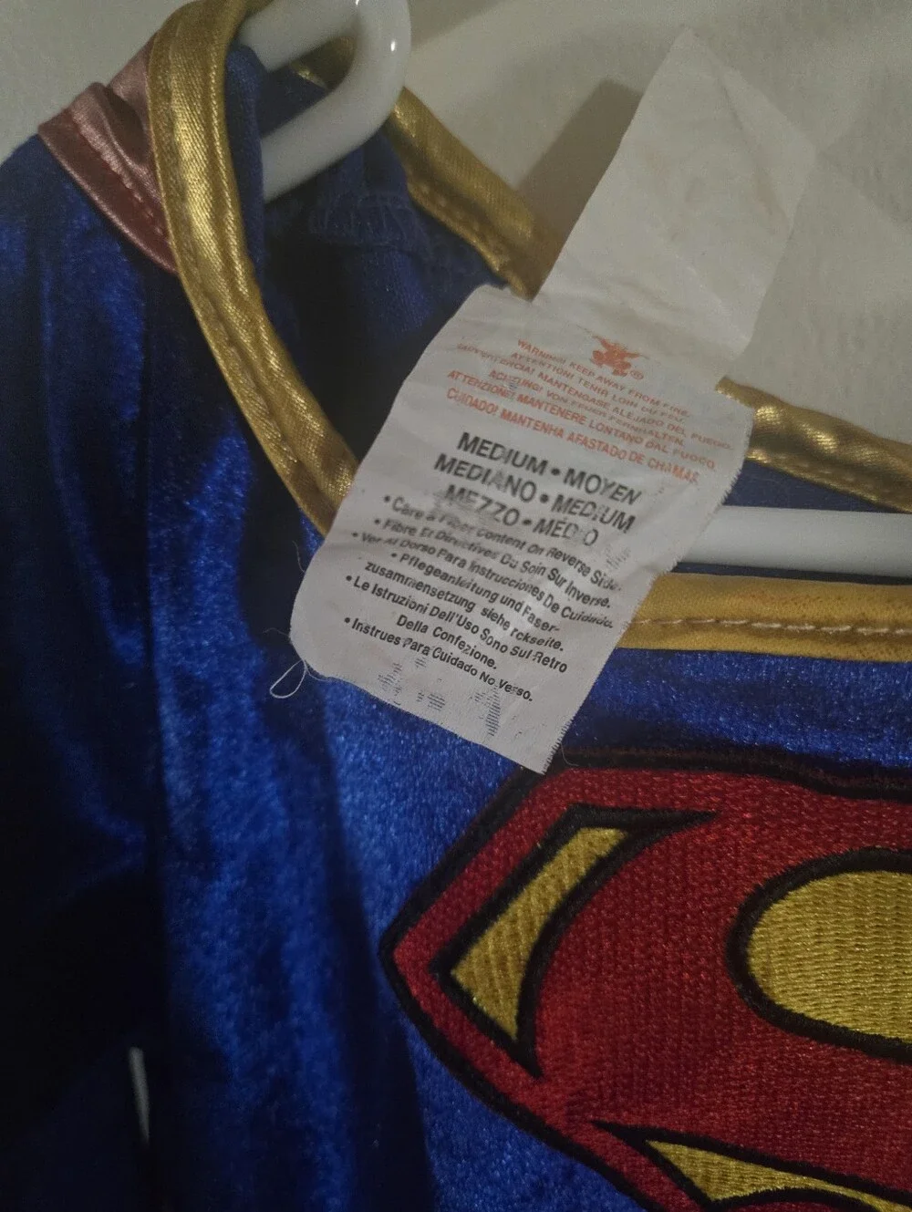 Rubie's Supergirl Costume Dress - Size Medium